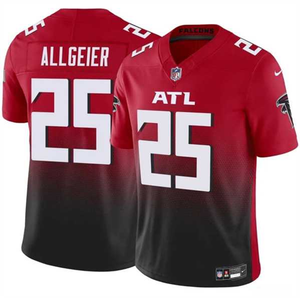Men & Women & Youth Atlanta Falcons #25 Tyler Allgeier Red Black 2024 F.U.S.E. Vapor Untouchable Limited Stitched Jersey->atlanta falcons->NFL Jersey